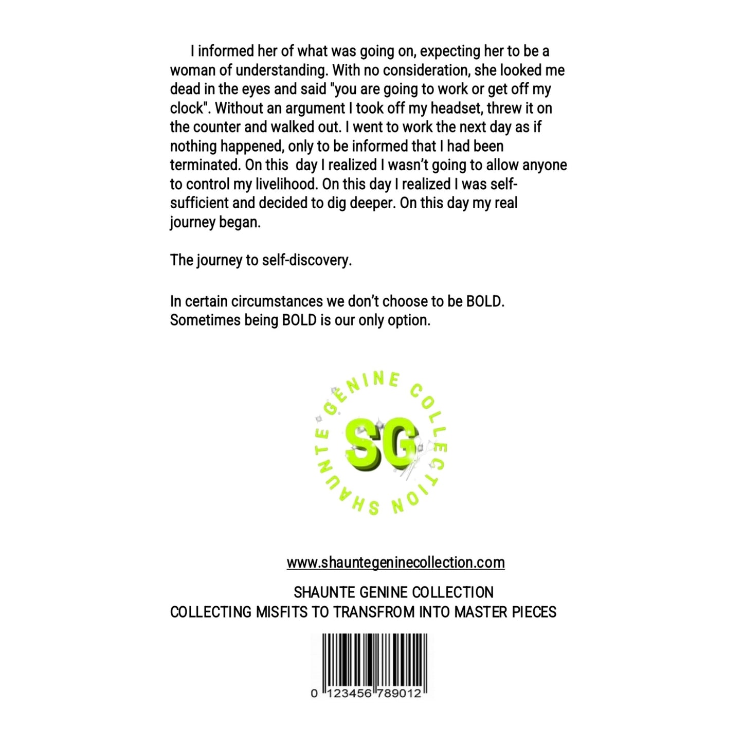 There To Be Bold (ebook)
